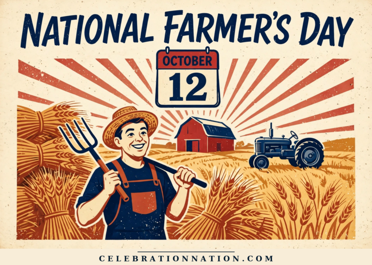 National Farmer’s Day poster