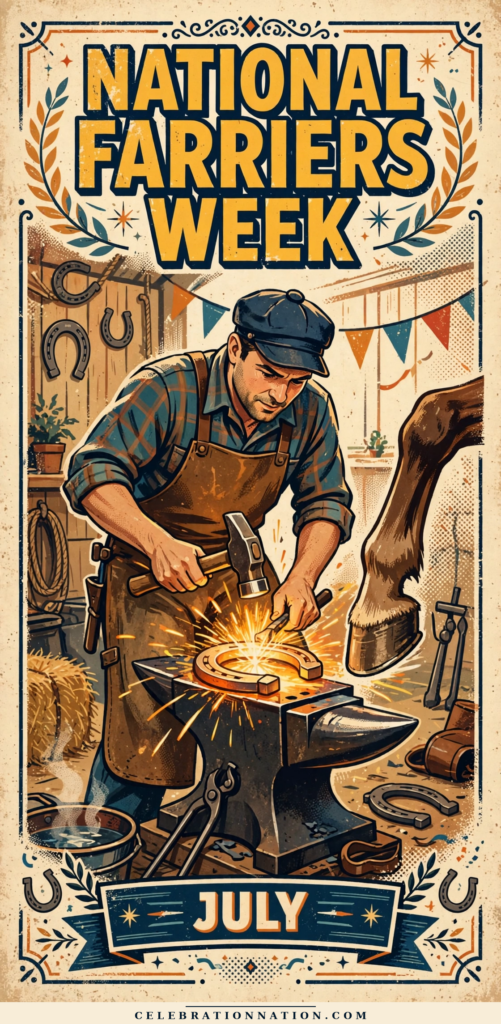 National Farriers Week poster