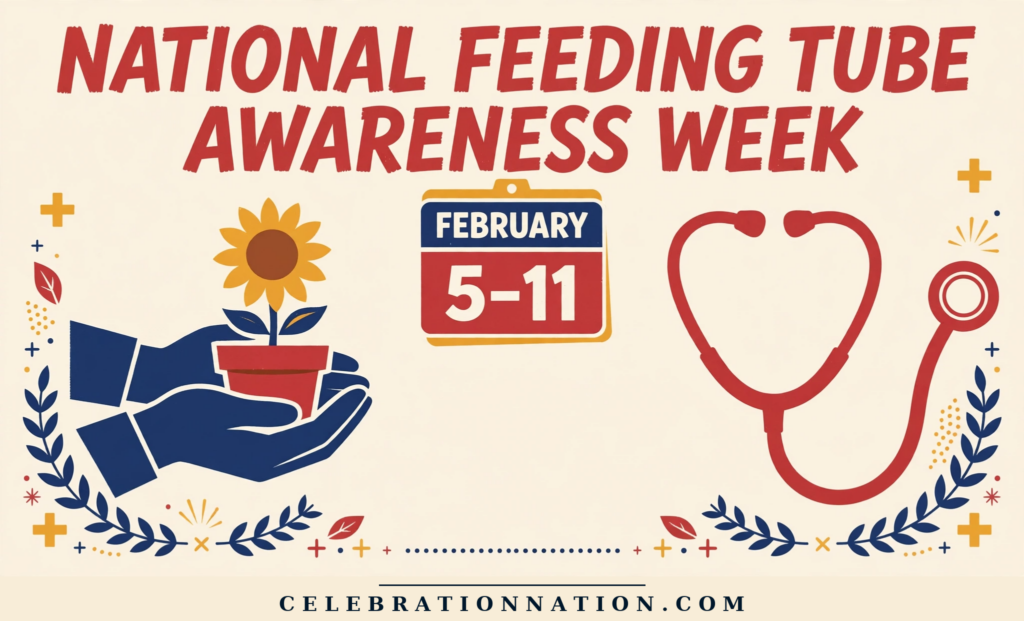 National Feeding Tube Awareness Week poster