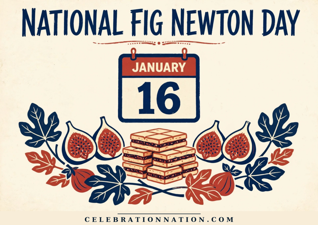 National Fig Newton Day poster