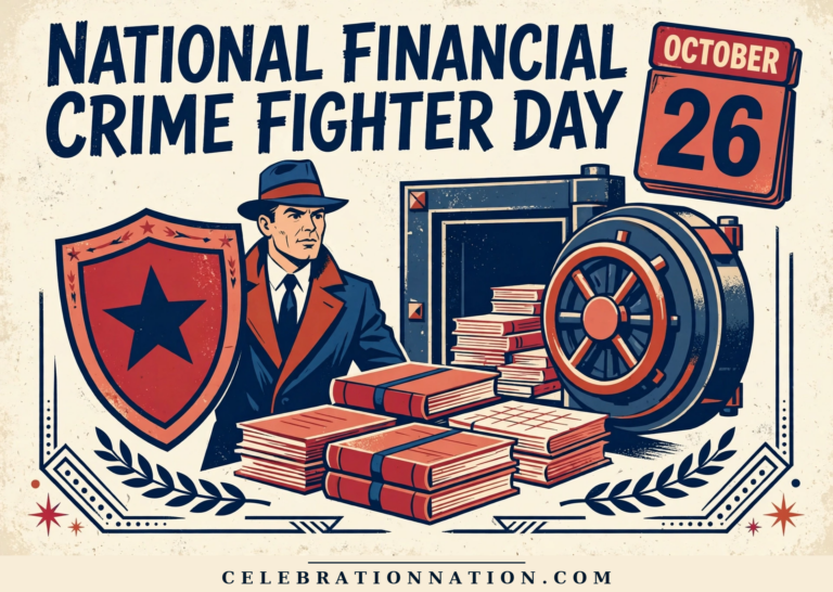 National Financial Crime Fighter Day poster