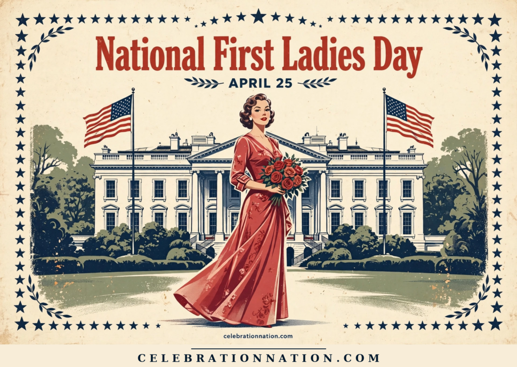 National First Ladies Day poster