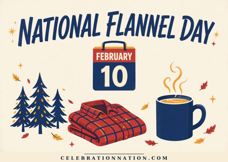 National Flannel Day poster