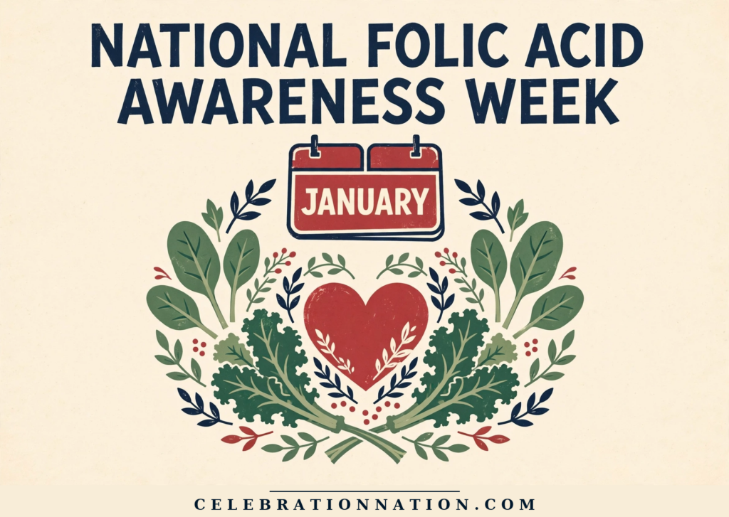National Folic Acid Awareness Week poster