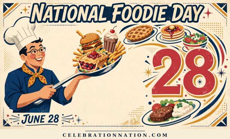 National Foodie Day poster