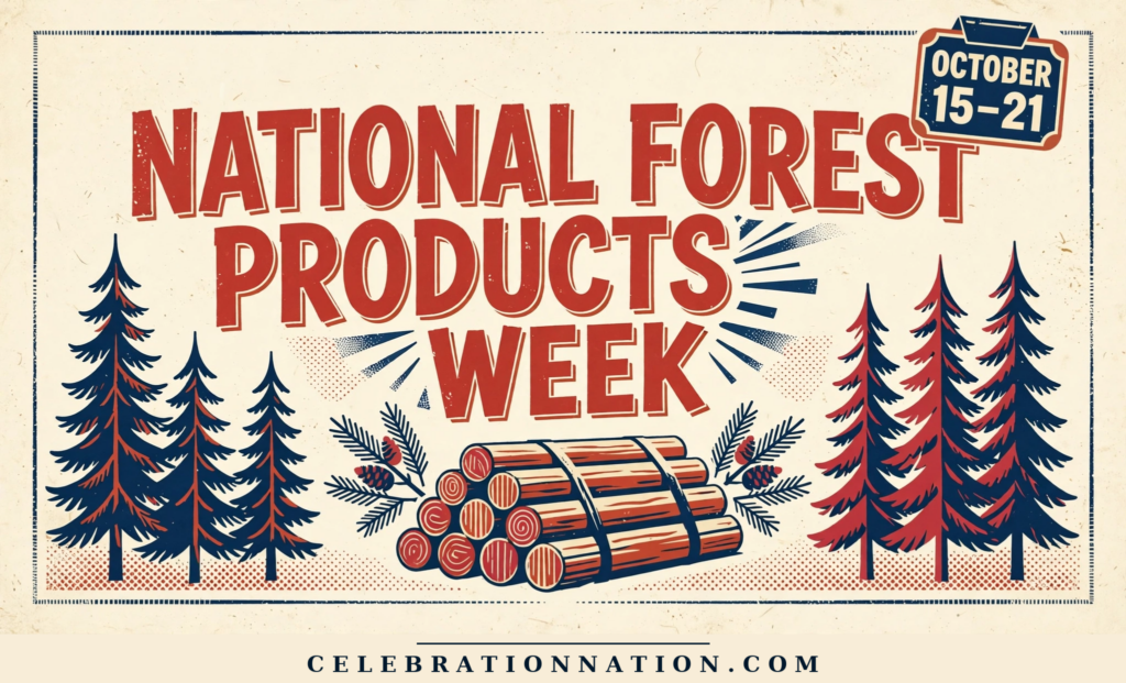 National Forest Products Week poster