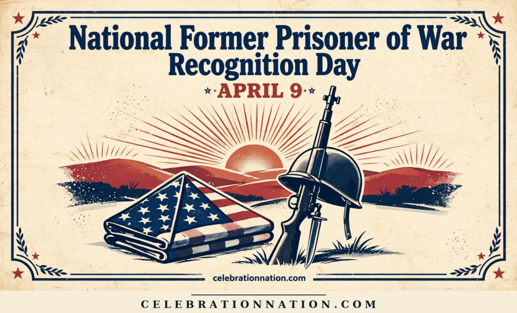 National Former Prisoner of War Recognition Day poster
