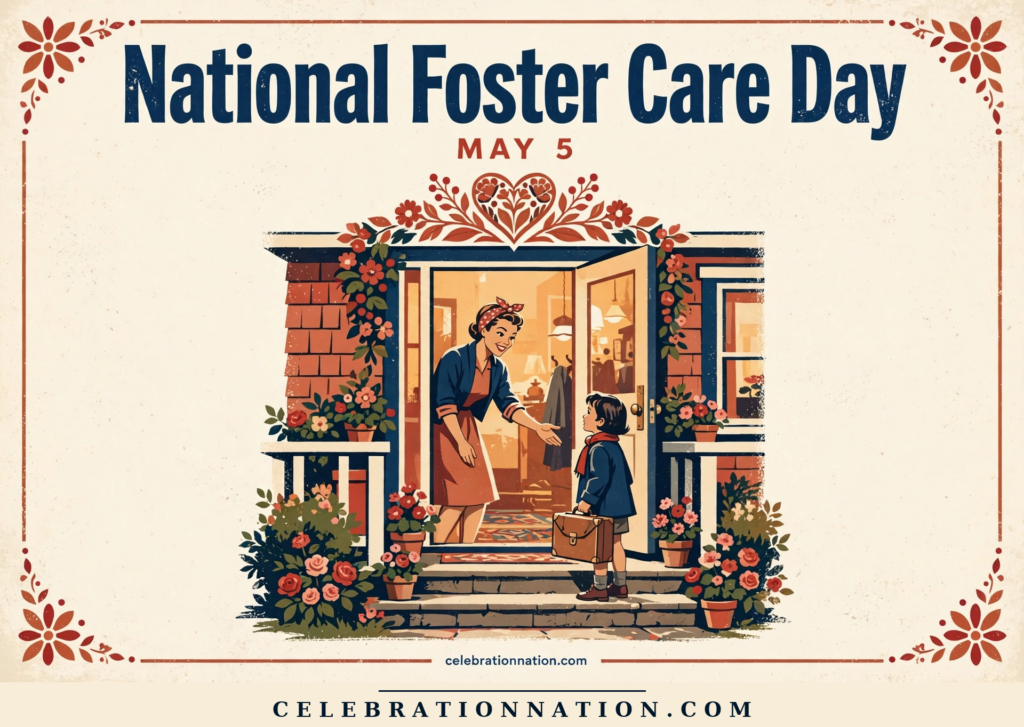 National Foster Care Day poster