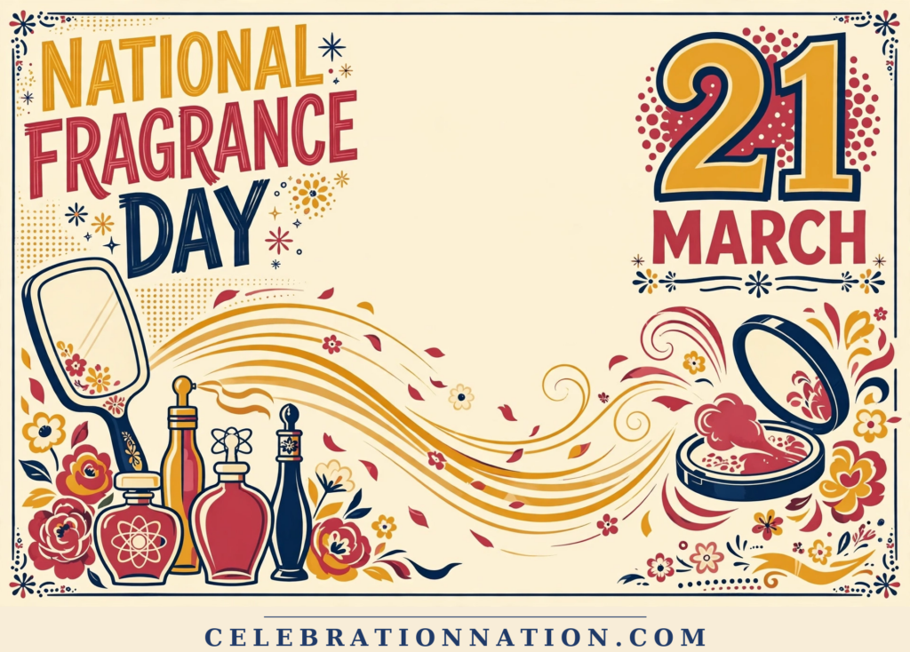 National Fragrance Day poster