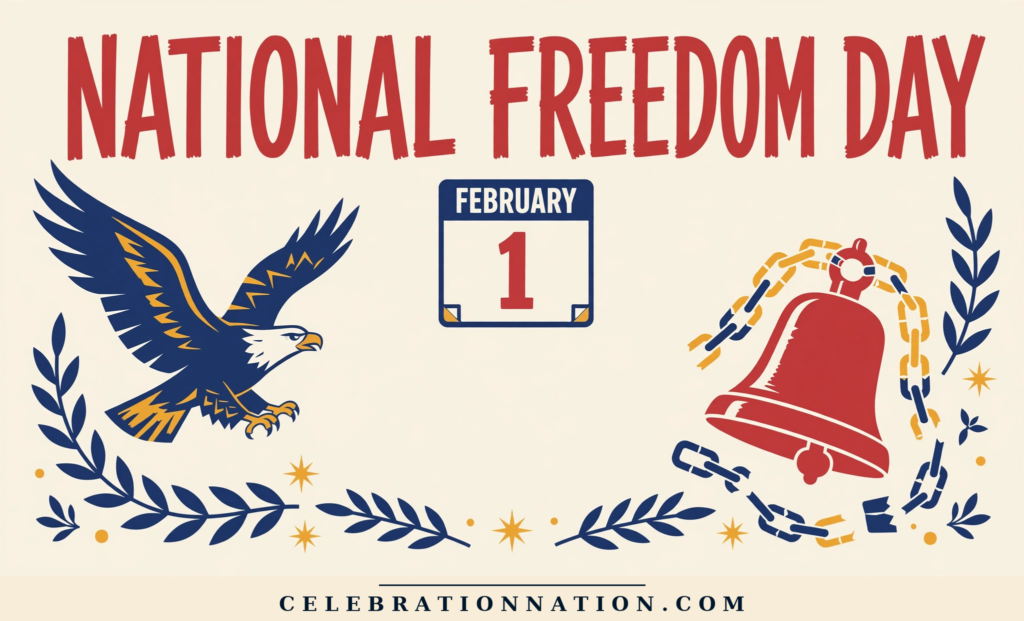 National Freedom Day poster