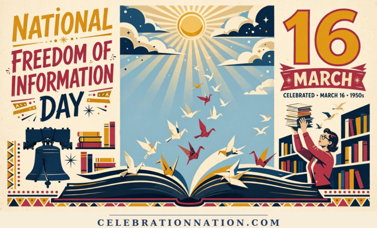 National Freedom of Information Day poster