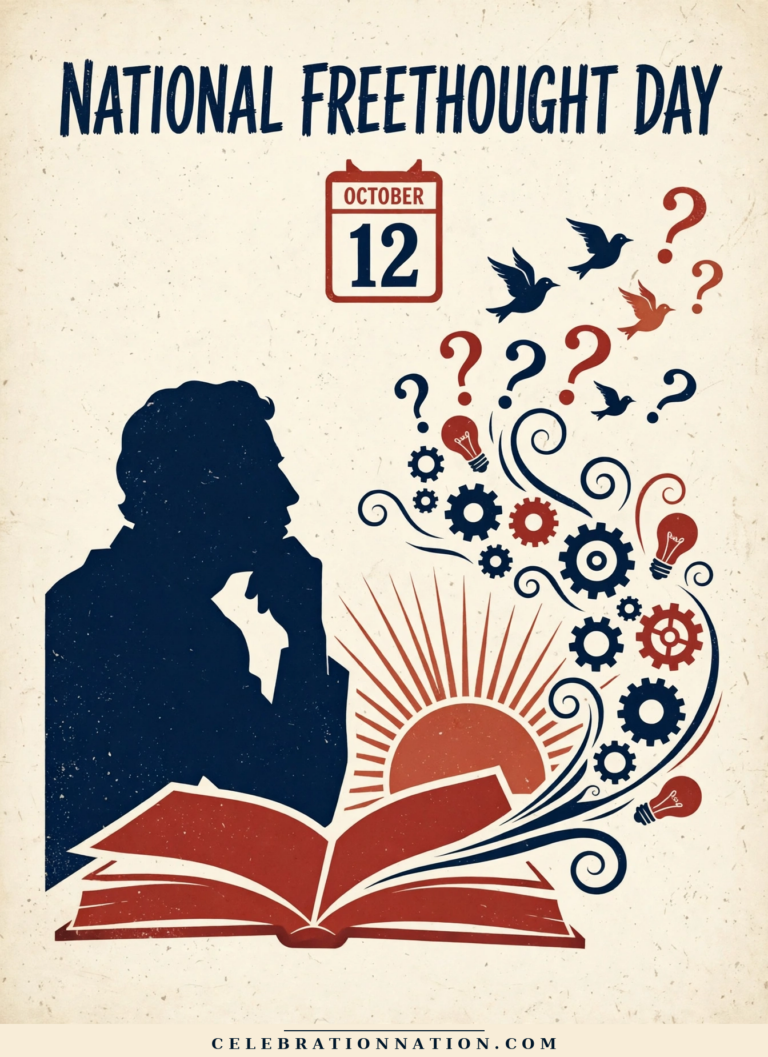 National Freethought Day poster