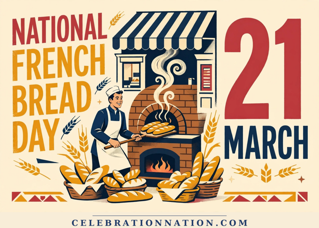 National French Bread Day poster