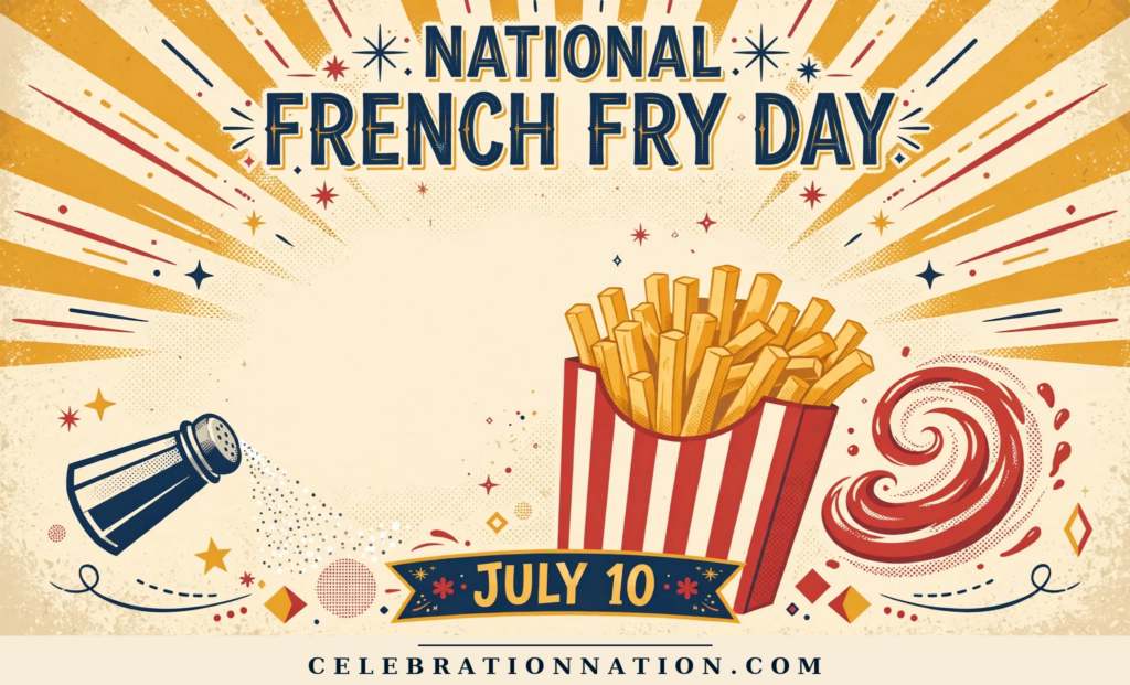 National French Fry Day poster