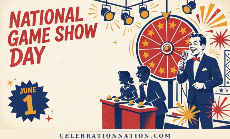 National Game Show Day poster