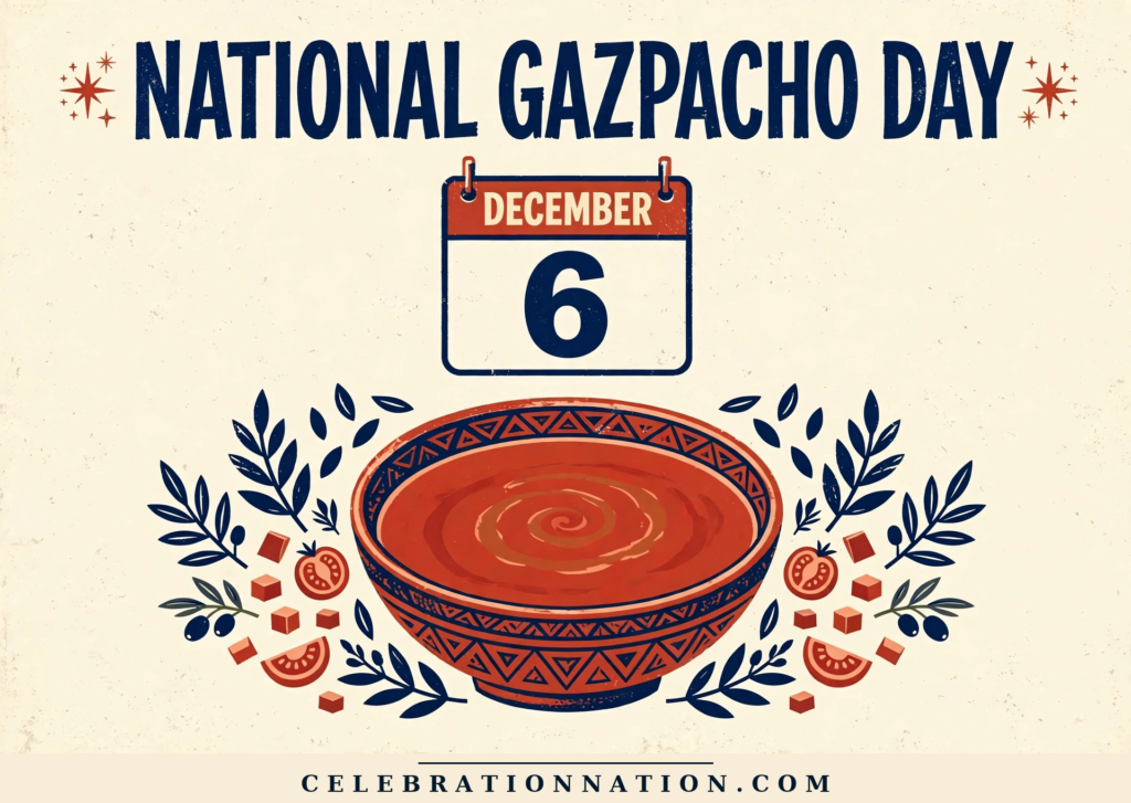 National Gazpacho Day poster