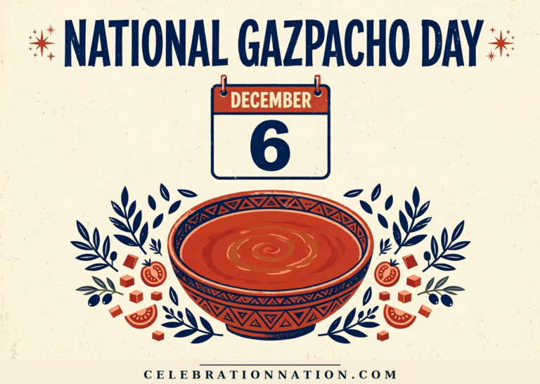 National Gazpacho Day poster