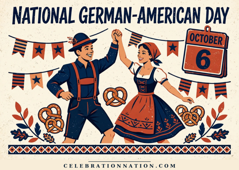 National German-American Day poster