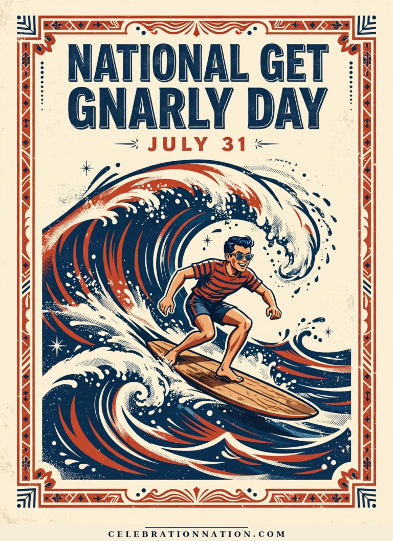 National Get Gnarly Day poster