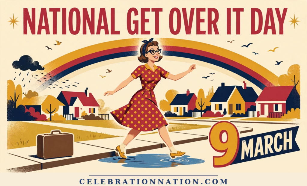 National Get Over It Day poster
