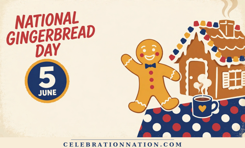 National Gingerbread Day poster