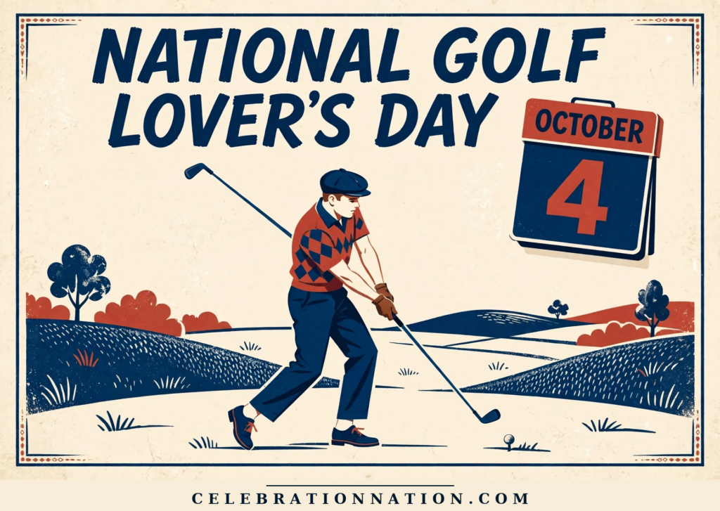 National Golf Lover’s Day poster