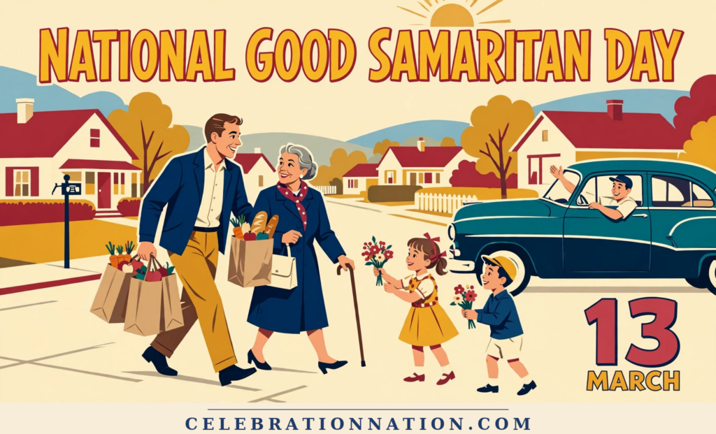 National Good Samaritan Day poster