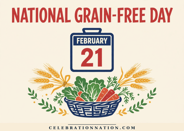 National Grain-Free Day poster