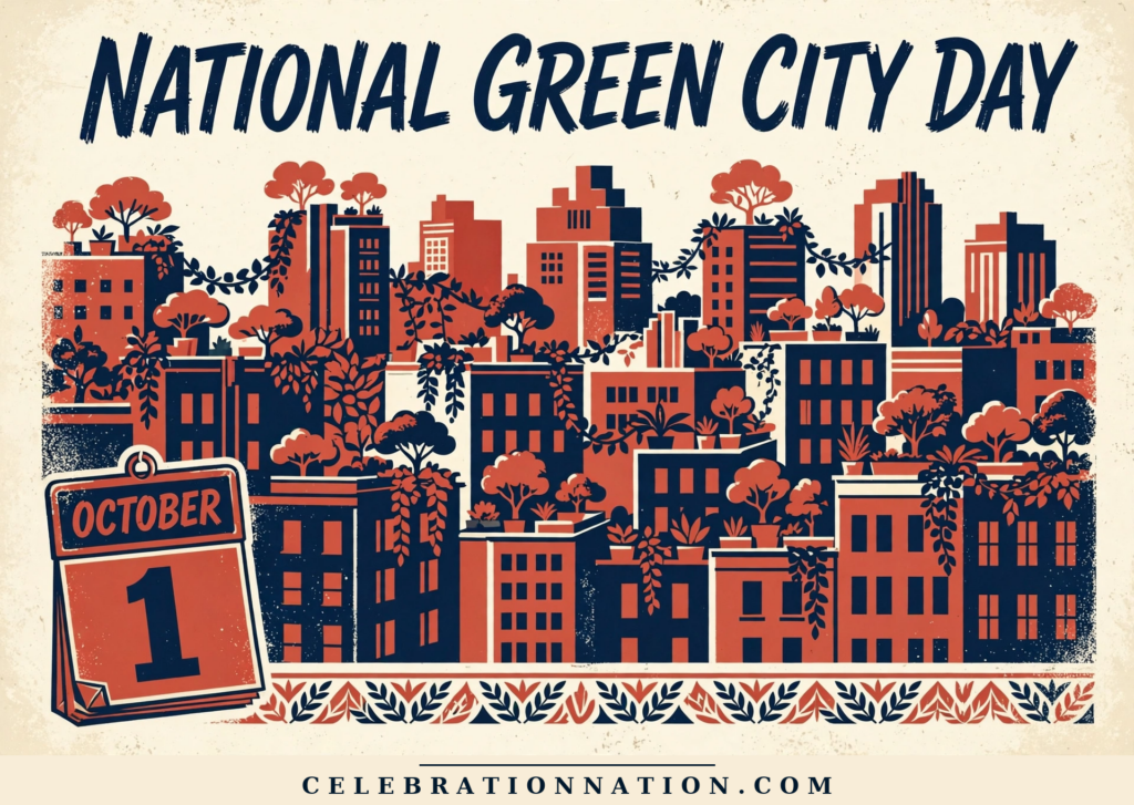 National Green City Day poster
