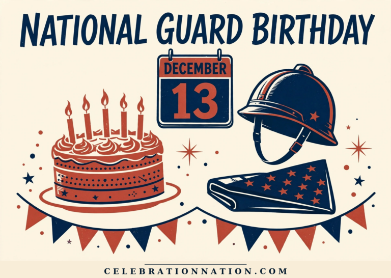 National Guard Birthday poster