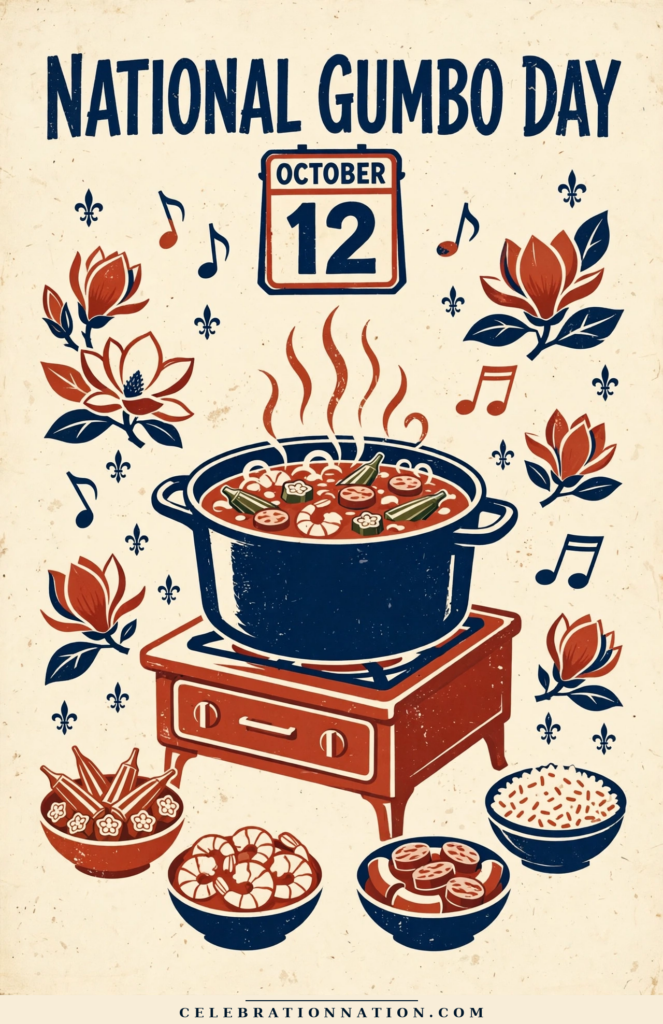 National Gumbo Day poster