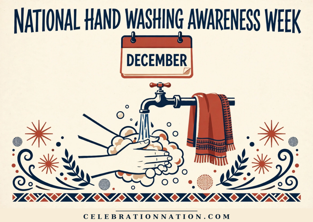 National Hand Washing Awareness Week poster