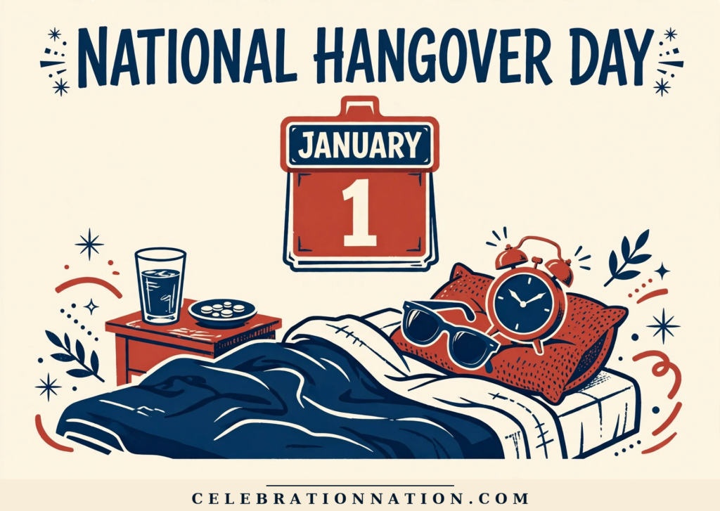 National Hangover Day poster