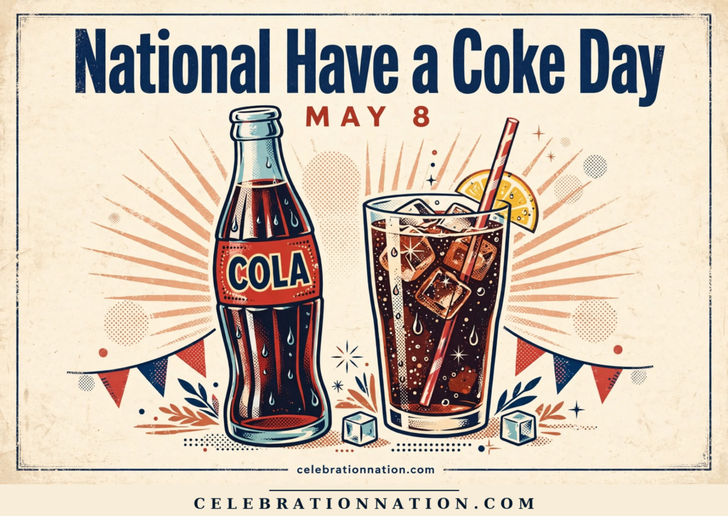 National Have a Coke Day poster