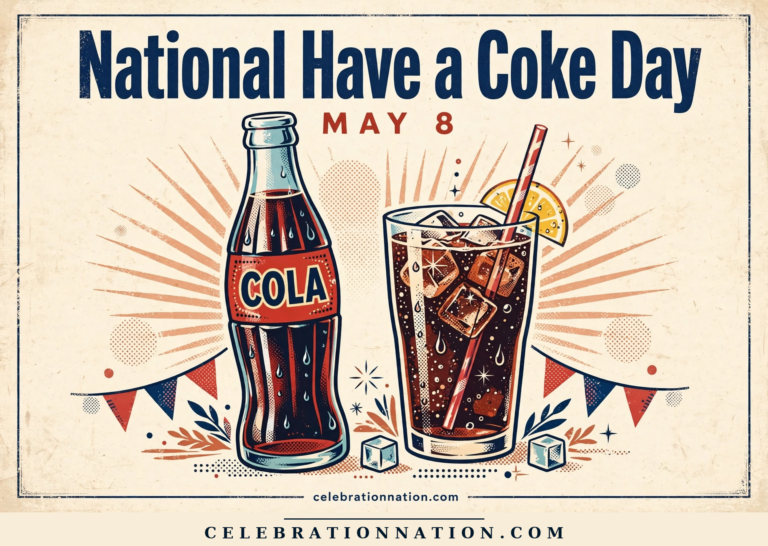 National Have a Coke Day poster
