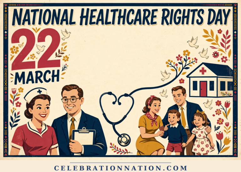 National Healthcare Rights Day poster
