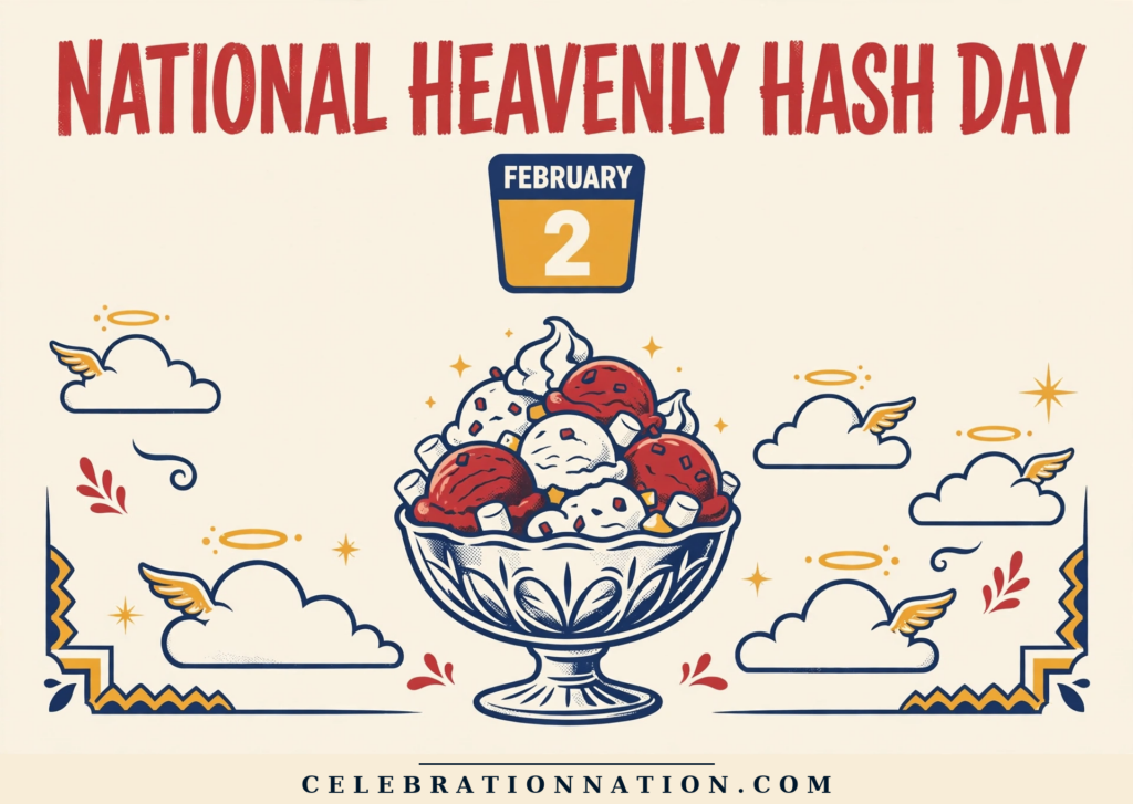 National Heavenly Hash Day poster