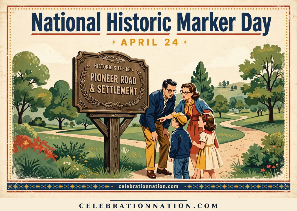 National Historic Marker Day poster