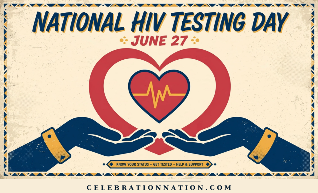 National HIV Testing Day poster