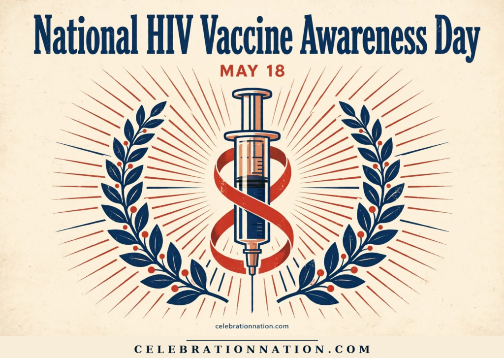National HIV Vaccine Awareness Day poster