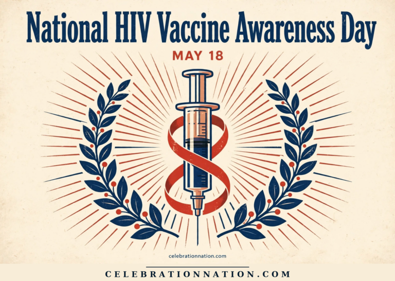 National HIV Vaccine Awareness Day poster