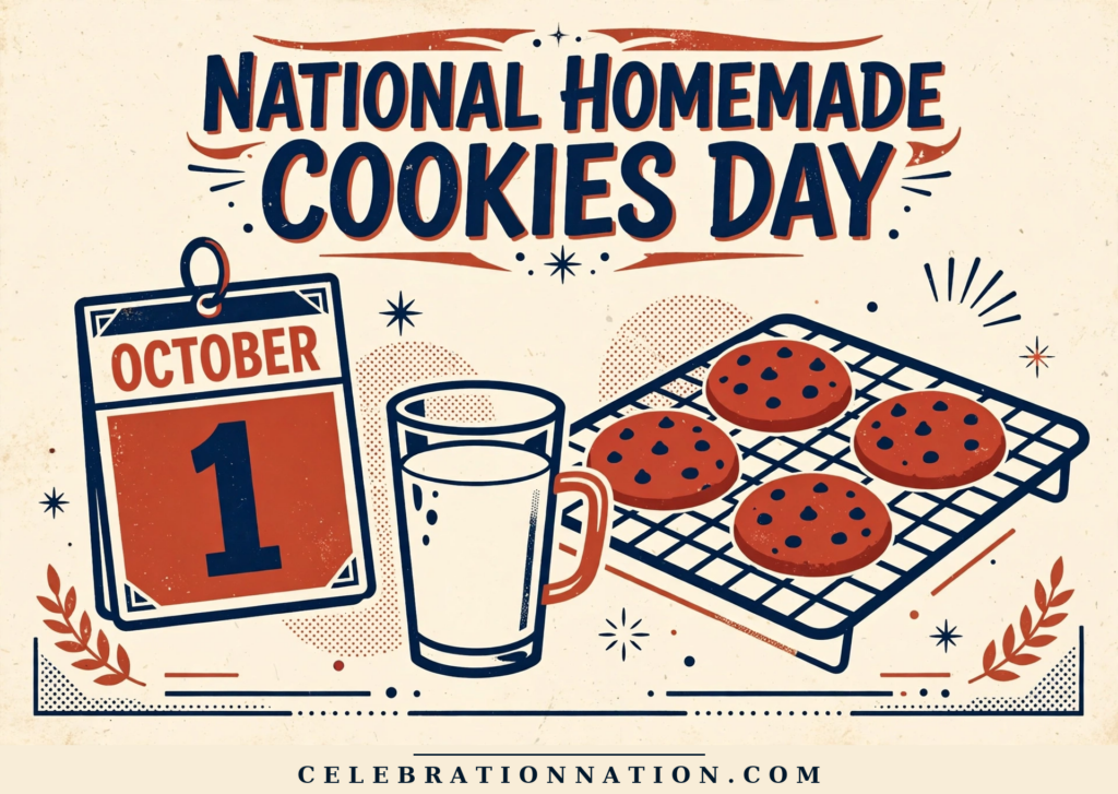 National Homemade Cookies Day poster