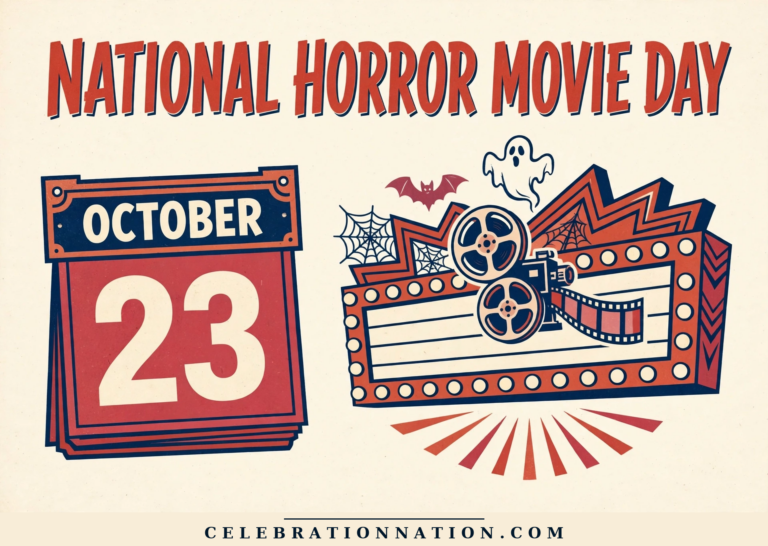 National Horror Movie Day poster