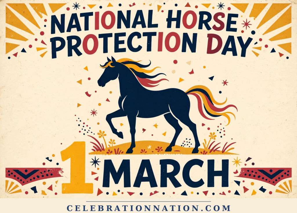 National Horse Protection Day poster
