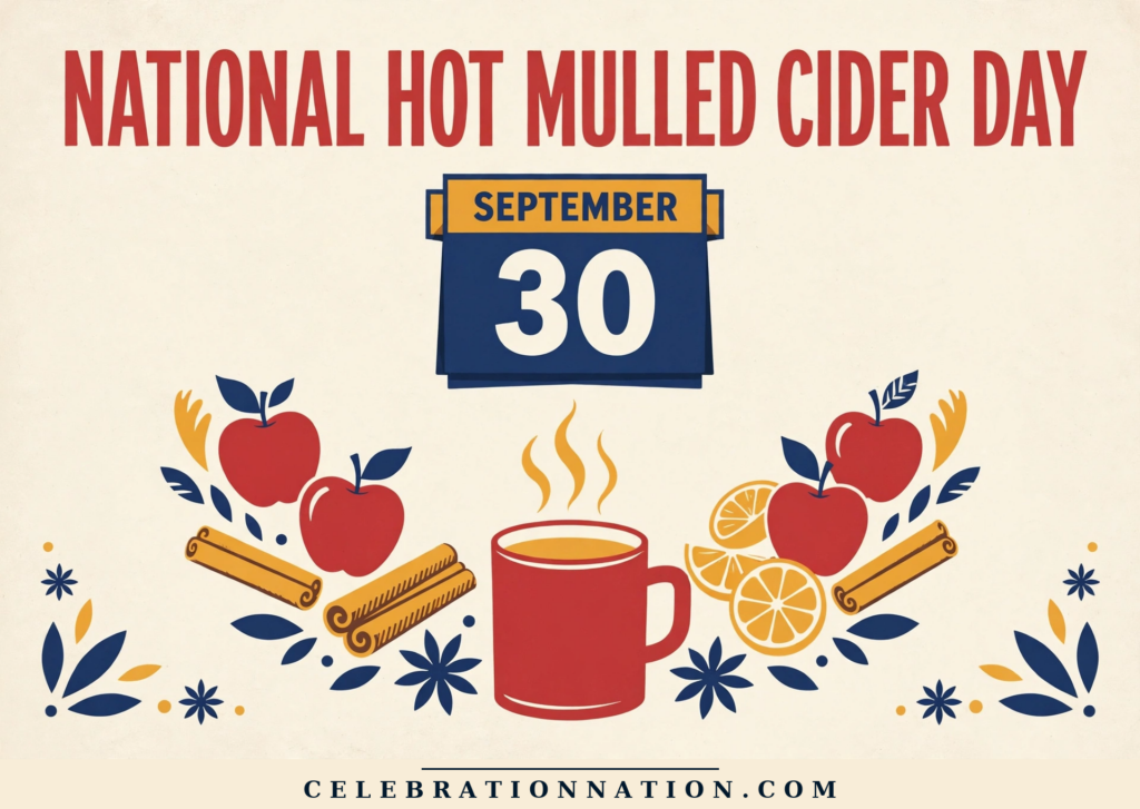 National Hot Mulled Cider Day poster