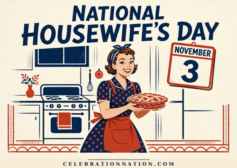 National Housewife’s Day poster