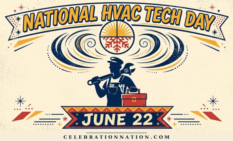 National HVAC Tech Day poster