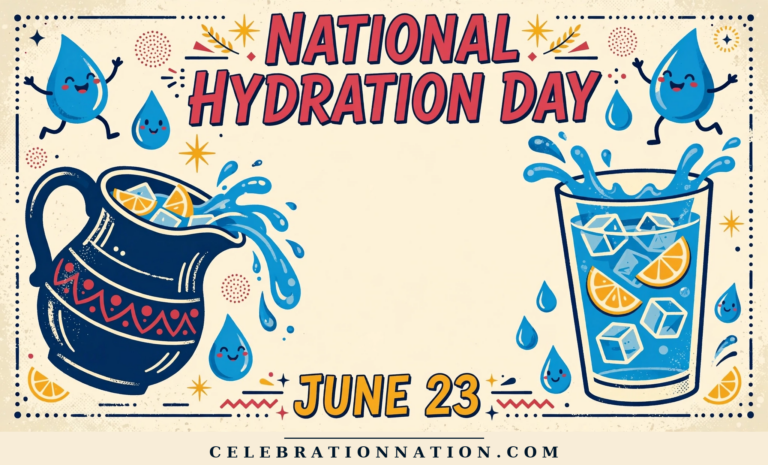 National Hydration Day poster
