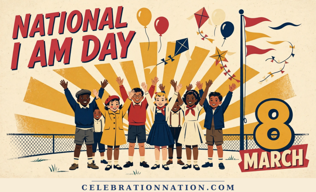 National I Am Day poster