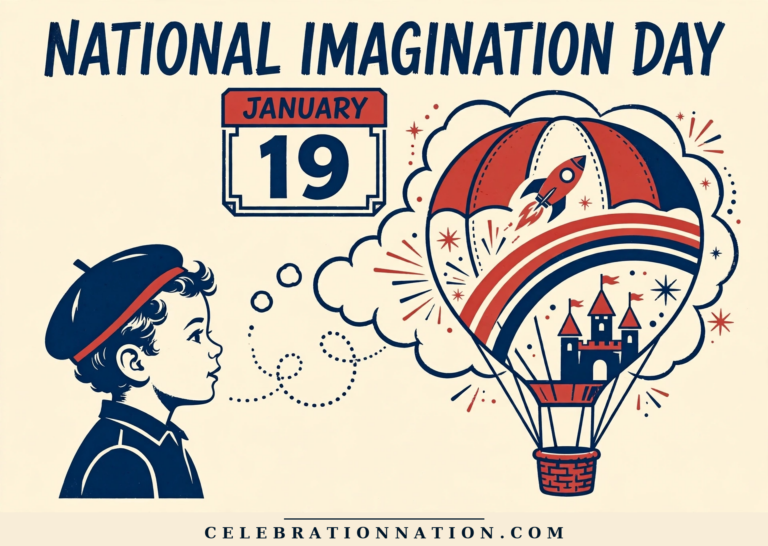 National Imagination Day poster